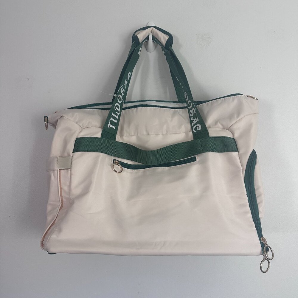 Tildosac Pickle Ball Canvas Tote Bag - Picture 5 of 6